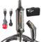 Juice Booster 2 Basic Set UK, Mobile Wallbox 22kW Installationsfrei, Ladegerät für BEV mit Typ2 Ladekabel E Auto, Leicht & Flexibel, IP67 Wasserdicht, Inkl. Adapter CEE32 Rot 3-Phasig + Typ G (UK)