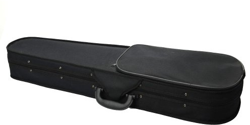 4/4 Full Size Violin Hard Case,Professional Triangular Lightweight Suspension Carry Violin bag (Black)