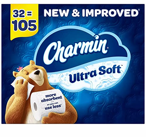 Charmin Ultra Soft Toilet Paper Super Plus Rolls (201 Sheets/roll, 32 Rolls)