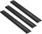 VEVOR Passe Câble Sol Lot de 3 Cache Câbles Capacité de Charge 907 kg Rampe de Protection Fils Électriques Robuste 100x13x2 cm Canal 4x1,3 cm pour Maison, Intérieur, Extérieur, Bureau, Entrepôt, École