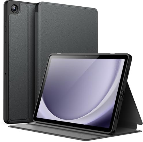 JETech Case for Samsung Galaxy Tab A9+ / A9 Plus 11-Inch 2023, Slim Folio Stand Protective Tablet Cover, Multi-Angle Viewing, Auto Wake/Sleep (Black)