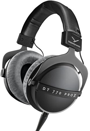 beyerdynamic DT 770 Pro X - Auriculares de Estudio para grabación y monitoreo (Cerrados), Hechos a Mano en Alemania