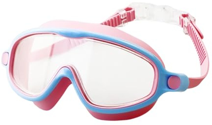Lunettes de natation pour jeunes – Lunettes de protection des yeux pour sports nautiques – Lunettes de natation étanches et transparentes pour garçons et filles – Équipement de plongée pour garçons et