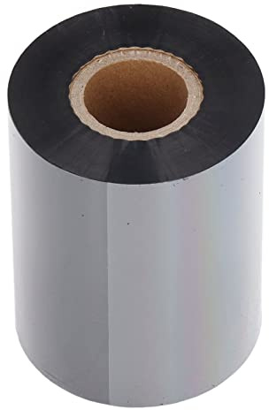 Ausla Nastro per Stampante a Cera Nastro a Trasferimento Termico KB100 B 80 Mm X 300 M Stampa a Bassa Temperatura per Stampa di Etichette Adesive con Codici a Barre per TSC Argox POSTEK Gprinter