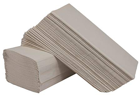 2Work 1-Ply I-Fold Hand Towel 190x250mm White (Pack of 3600) 2W70723