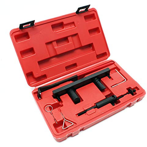 Wiltec Motor Einstellwerkzeug zum Steuerkette Wechsel, Zahnriemen Wechsel, 7 Teile, kompatibel mit VW, kompatibel mit Audi 2.0 FSI TFSI