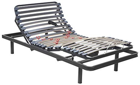 Mobiclinic, Cama somier articulada eléctrica, 5 planos articulables, 90x190