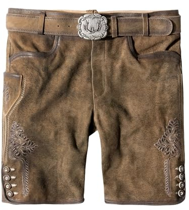 Stockerpoint Corbi4 Pantalones de Piel para Traje Region, La Habana Enfocado, 56 para Hombre