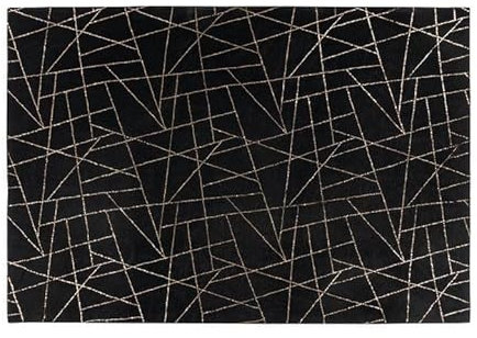 Kayoom Teppich Bijou schwarz/Gold 160x230 - (8BA9J-160-230)