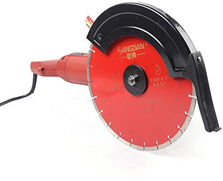 SHZICMY 3600W Wet Electric Circular Saw Concrete Cutter Steel Stone Wood Cutting Machine 4300RPM 90 Degree Adjustable Handle