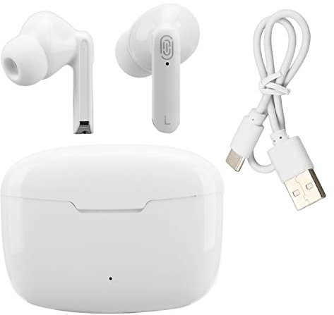 Sprachübersetzer-Ohrhörer, Unterstützt 114 Sprachen, Echtzeit-Sprachübersetzer-Ohrhörer mit Hoher Genauigkeit (Weiss)