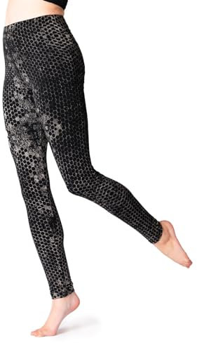 PANASIAM Leggings Honeycomb, Gray, M