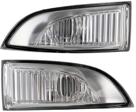 Convitex 2 Clignotants de Rétroviseur pour Megane 3, Scenic 3, Laguna 3, Gauche+Droit, E-mark
