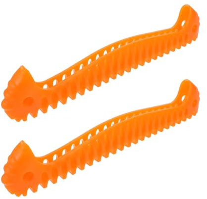 TOBBOMEY 2 Pezzi Set 2 Protezioni Elastiche per Pattini da Ghiaccio 11 Pollici, Coperture Morbide per Lame di Pattinaggio Artistico, Compatibili Adolescenti e Adulti, Protezione Lama e