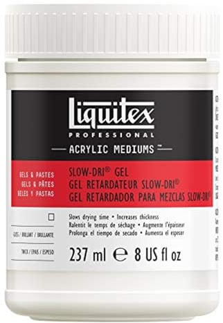 Liquitex Additif - Médium Gel Retardateur Epais Slow Dri Pot 237ml