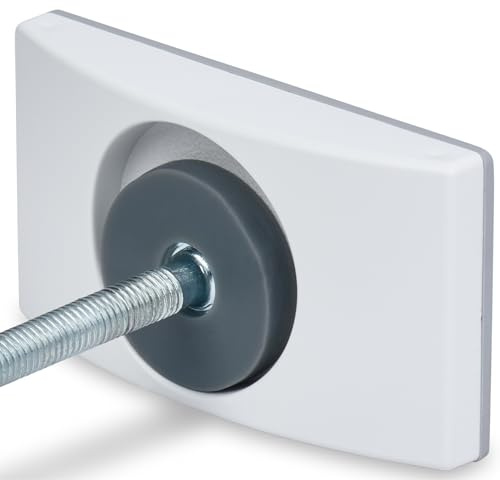 Wall Nanny - Baby Gate Wall Protector (Made in USA) Protects Walls and Doorways from Pet Gates - for Pressure Mounted Indoor Safety Baby Gates - White