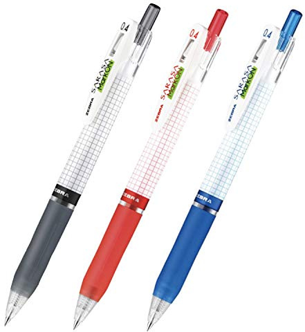 Zebra Sarasa Markierung auf Gel-Tinte, 0,5 mm, Tintenfarbe (Schwarz, Blau, Rot)