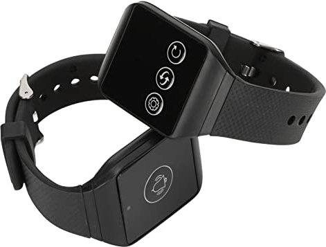 Kabelloses Rufsystem, Kabellose Pflegekraft, Wasserdichtes Krankenschwester-Rufsystem mit 3 Eingabeaufforderungsmodi, Kabelloses Uhren-Rufsystem für Zuhause, Alarm für ältere Menschen Im Krankenhaus