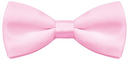 Kids Bow Tie Pre‑Tied Adjustable Satin Neck Accessory for Wedding Party
