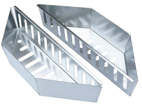 Lot de 2 paniers à charbon de bois de rechange pour barbecue Weber 55,9 cm