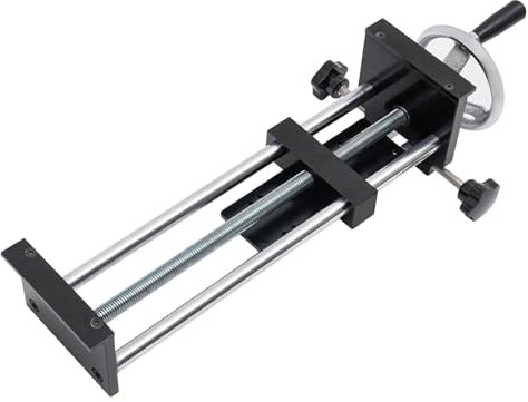 PODEC Force Gauge Stand, 500N Manual Horizontal Force Gauge Test Stand, Maximum Clamping Opening: 20mm/0.79inch, Push Pull Force Test Stand for Industrial, Commercial, Lab