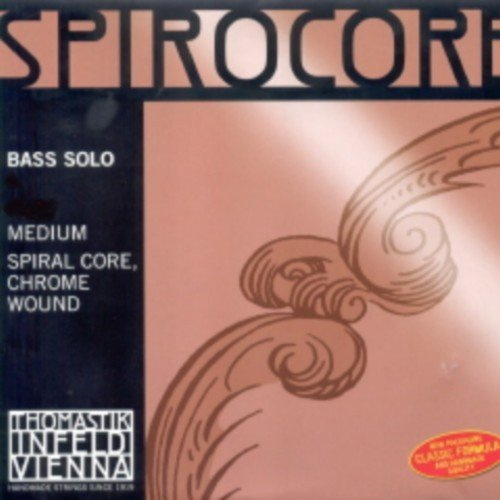 CUERDAS CONTRABAJO Thomastik (Spirocore Solista/S36S) (Acero Aluminio) 1ª Medium Bass 4/4 A (La)