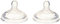 Tommee Tippee Advanced Anti-Colic Baby Bottle Teats, Breast-Like, Soft Silicone, Fast Flow, 6m+, Pack of 2