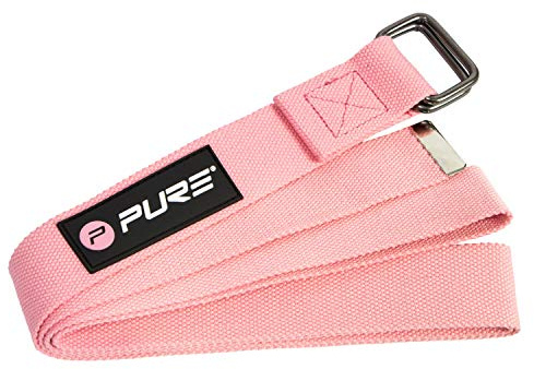 Pure2Improve P2I201630 Cinturón Yoga P2I 180cm-Rosa Unisex Adulto, Rose, TU EU