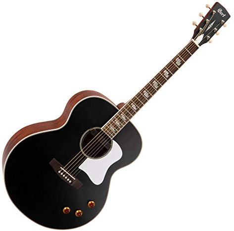 Cort CJ-Retro Jumbo - Vintage Black Matte