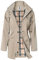 SaphiRose PONCHO Damen Regenjacke Windbreaker Wasserdicht Kapuze Übergangsjacke mit Atmungsaktiv Futter für Frühling Sommer und Herbst Khaki S