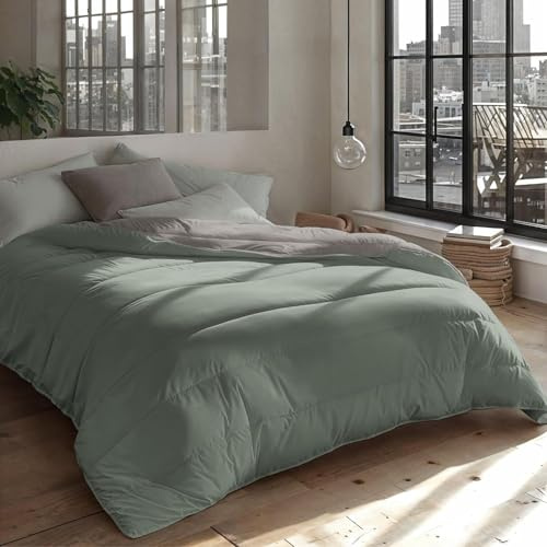 Zelesta Royalbed Bettdecke 200x200 4 Jahreszeiten - Bettwäsche winterdecke und Sommer-Bettdecke warm Duvet - Waschbare bettdecke ohne Bezug - Anti-Allergene Steppdecke