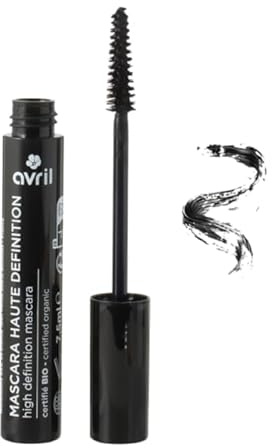 Hochauflösende Mascara, zertifiziert biologisch