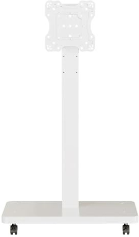 Soporte Rodante For TV For TV De 10-43 Pulgadas, Carro Portátil For TV Móvil con Ruedas, Soportes De Suelo Universales(White)