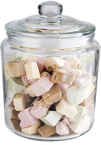 APS 82250 Vorratsglas „Classic“ – Hochwertiger Glasbehälter zur Aufbewahrung mit 0,9 Liter Fassungsvermögen – Ihre Ware bleibt frisch durch den Glasdeckel mit Dichtung, Aufbewahrungsbehälter