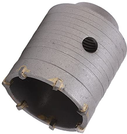 Sierra de corona de carburo, broca hueca de 60 mm con soldadura fina para ladrillo de hormigón