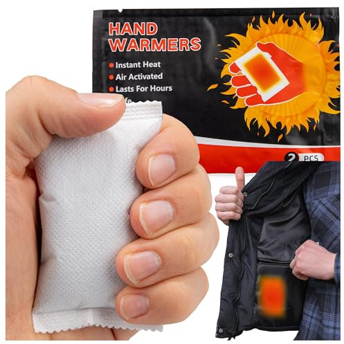 SULPO Handwärmer - Luftaktivierte Taschenwärmer, 8 Stunden warme Hände, 6 Paare - Wärmepads für Handschuhe & Finger Wärmer, Ideal für Outdoor-Aktivitäten und kalte Tage