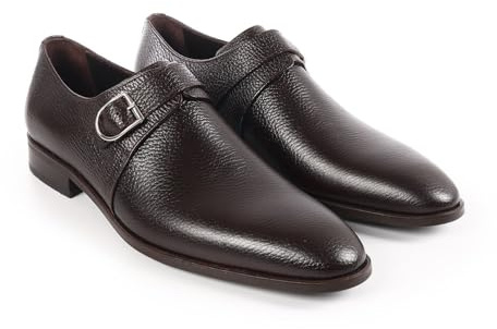 vella pais Astra Monkstrap Dress Shoes Brown