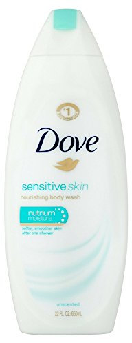 Dove Sensitive Skin Nourishing Body Wash Unscented with NutriumMoisture 705 ml