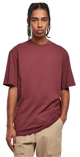 Urban Classics Thé Tall T-Shirt, Cerise, XXXXXL Homme
