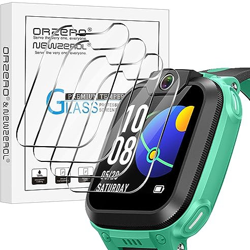 NEWZEROL 4 Piezas Protector de Pantalla Compatible para Imoo Z1, [sin Burbujas] [Antiarañazos] [Cobertura Completa] Película Protectora de Pantalla de Vidrio Templado de Alta Resolución