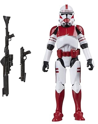 Star Wars La colección Vintage, Imperial Shock Trooper, The Clone Wars, Figura Premium de 9,5 cm