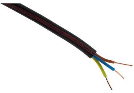 Zenitech Câble d'alimentation électrique U-1000 R2V 3G1,5mm² - 3m