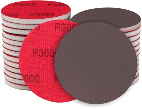 Shineboc 18 Pcs Sanding Sponge Set,125mm 3000 Grit Flexible Foam Filled Sanding Pad,Wet And Dry Blocks Sandpapers Sheets for Wood & Metal,Railings,Furniture Polishing