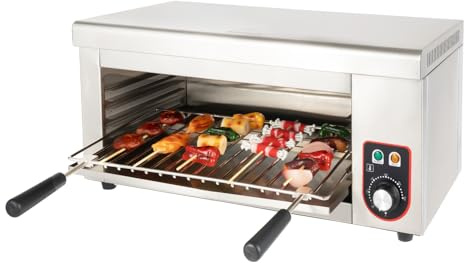 Bokknppo Electric Cheese Melter Cheesemelter Grill Air Fryer Toaster Oven Countertop Convection Oven Electric Indoor Grill 120-570°F Commercial Cheese Melter Raclette Grill Cheesemelter Broiler