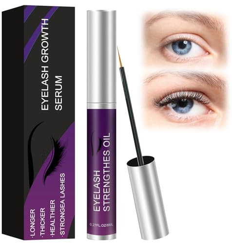 Wimpernserum,Serum für Wimpernstärkung,für Natürliches besseres Wachstum von Wimpern,vollere und längere Wimpern,dichte und schöne Wimpern,Wimpernverdichtung und Wimpernverlängerung