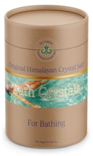 Original Himalayan Crystal Salt - Bath Salts for Hydration, Detox and Relaxation Bathing (35.27 Ounce (Pack of 1))