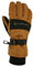 Carhartt Men's W.P. Waterproof Insulated Work Glove, Brown/Black, Large