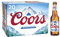 Coors Lager Beer 20 x 330 ml (bottles)