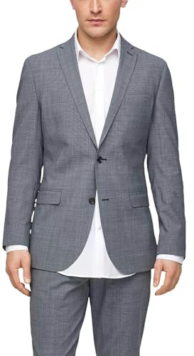s.Oliver Herren 160.11.899.15.153.2064406 Business-Anzug Jacke, 59N1 blau, 46