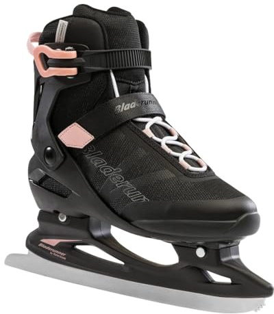 Bladerunner Ice by Rollerblade Igniter Women's Adult Ice Skates, Black and Rose Gold